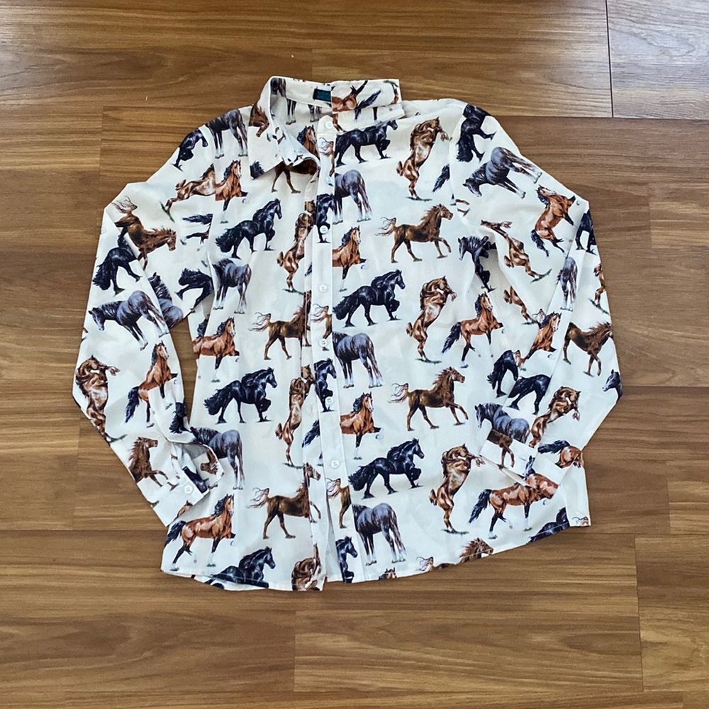 NWOT Wild Horse Blouse